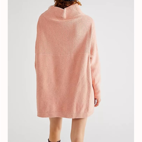 NWT Free People Ottoman Tunic in Dusty Pink - Picture 7 of 9